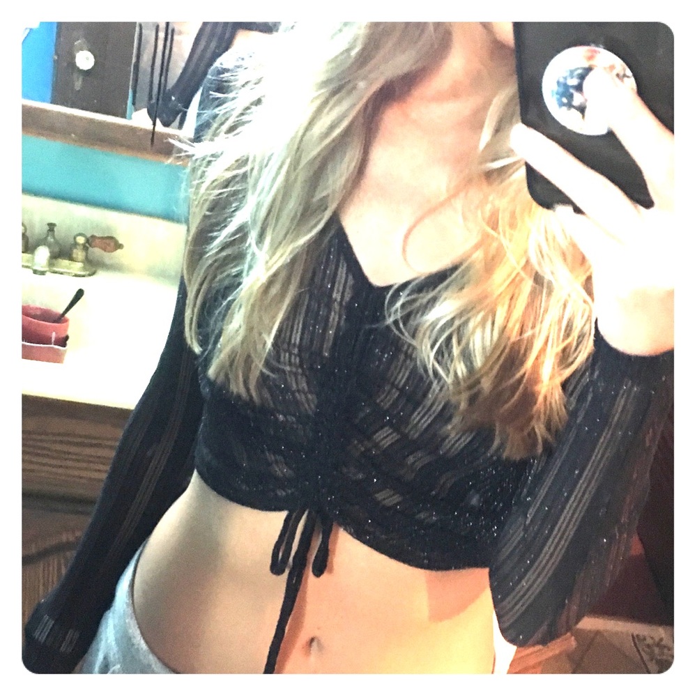 Scrunch Crop Top